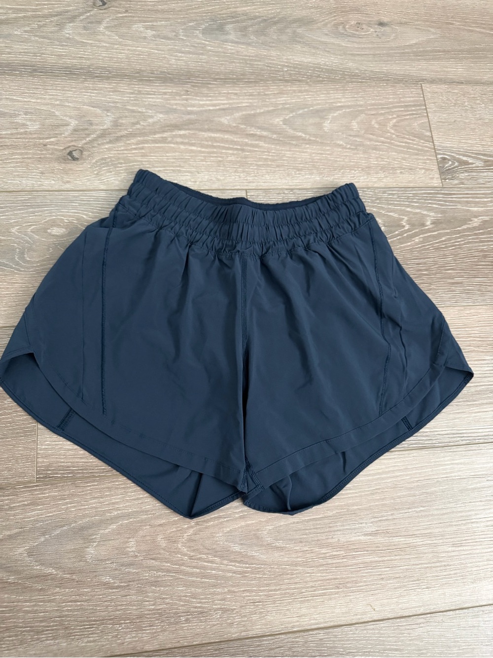 Lululemon Track That Mid-Rise 5-inch" shorts